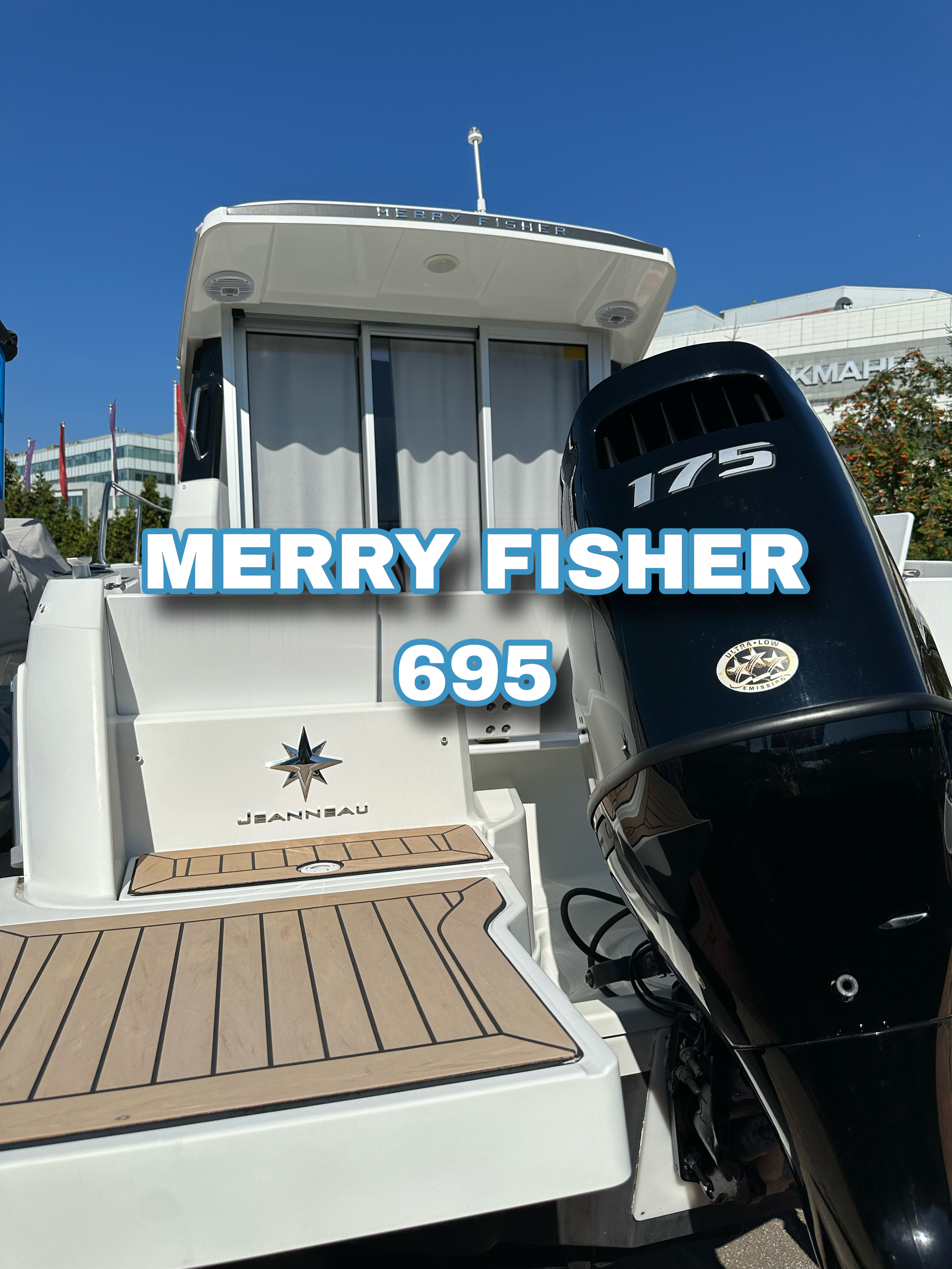 ﻿Jeanneau Merry Fisher 695 (2021) ГОТОВ К ПРОДАЖЕ